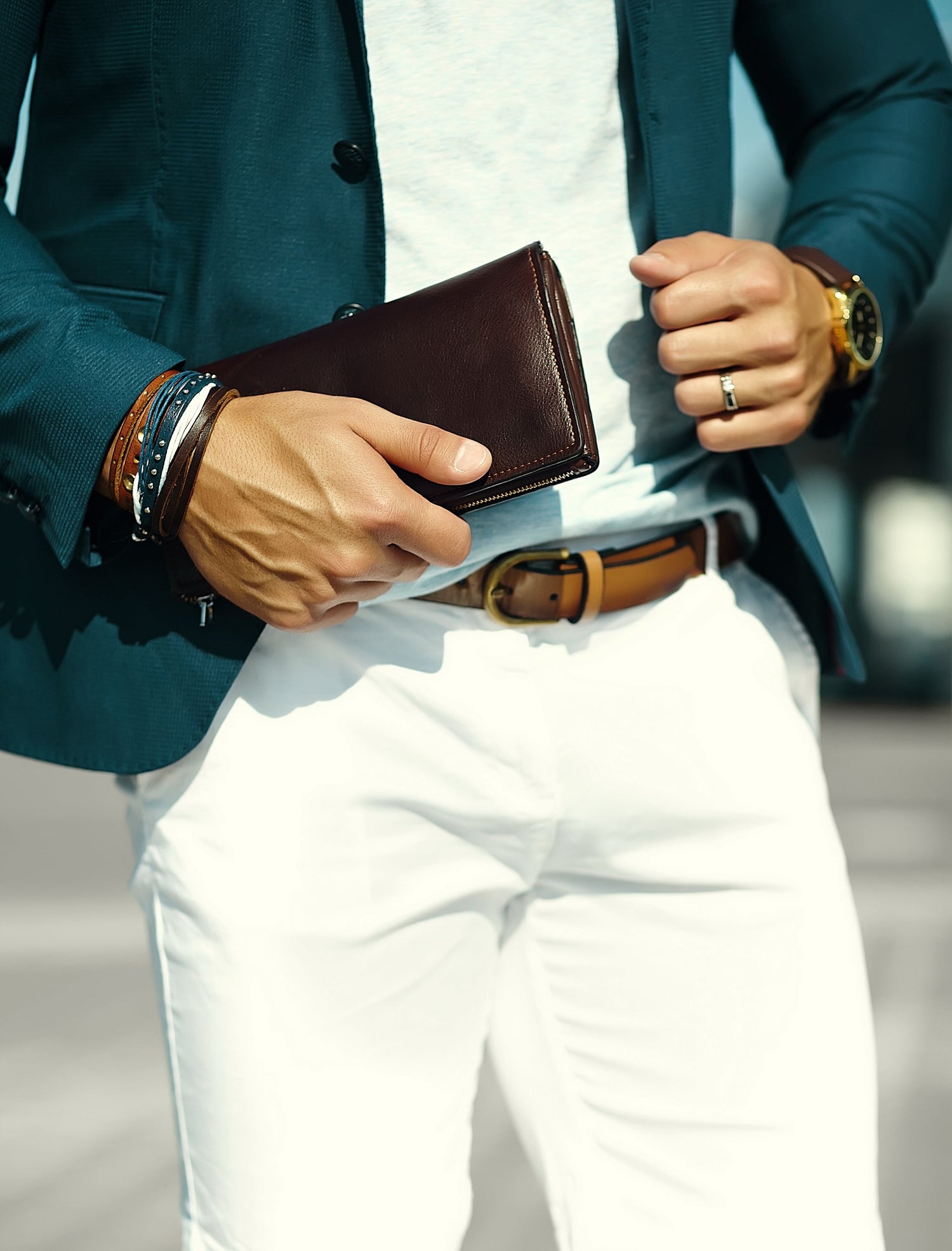 MEN'S LONG WALLETS